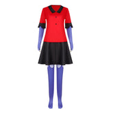 Hell's Hotel Vaggie Cosplay Costume from Helluva Boss - Perfect for Anime Role Play and Halloween - Halloweez